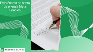 Empréstimo na conta de energia Meta Simples