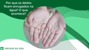 Por que os dedos ficam enrugados na água? O que acontece?