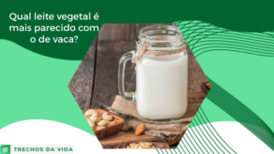 Qual leite vegetal é mais parecido com o de vaca?