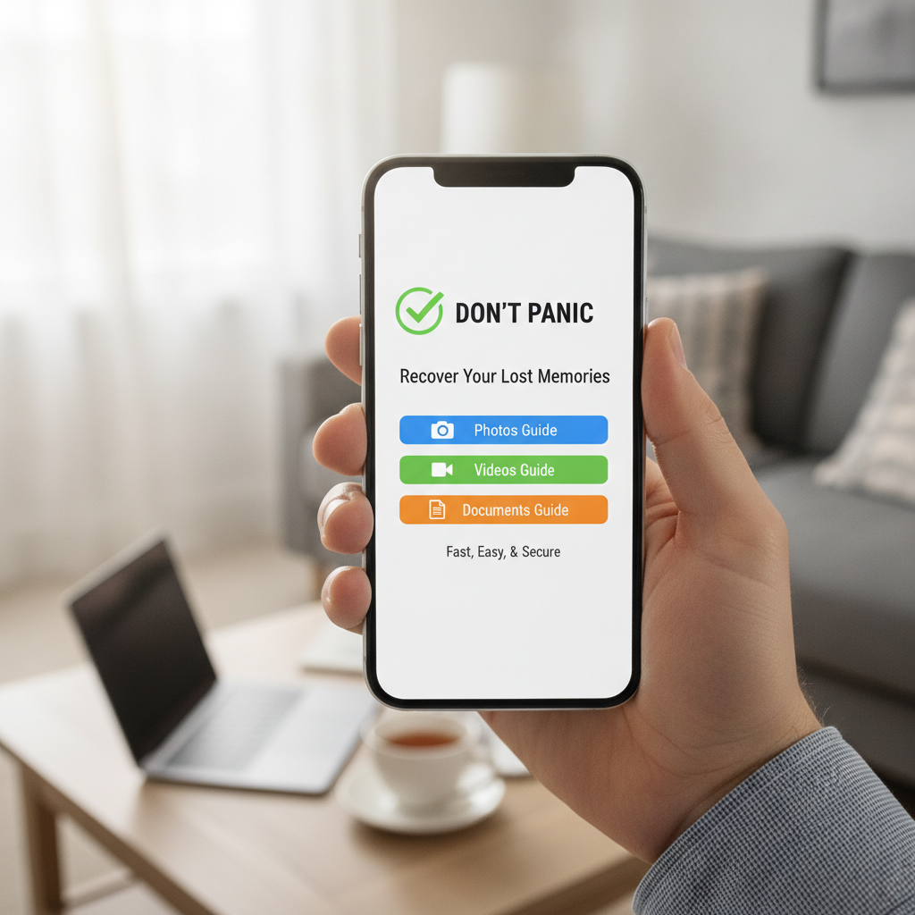 Get Your Deleted Files Back — Photos, Videos and Documents